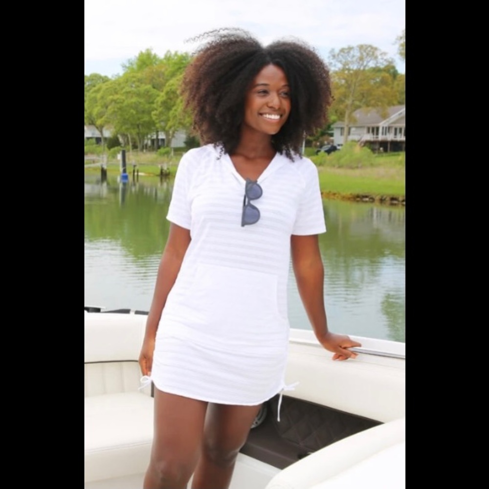 Free Country Women's V-Neck Kangaroo Cover Up